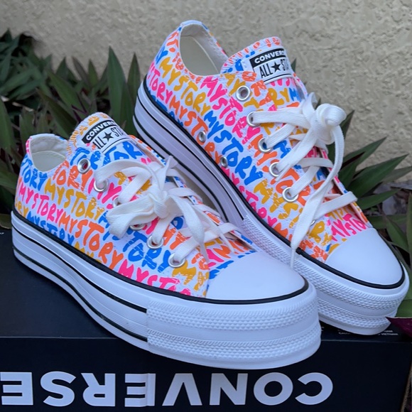 CONVERSE CTAS DOUBLE STACK LIFT OX PLATFORMS WMNS - Picture 6 of 16